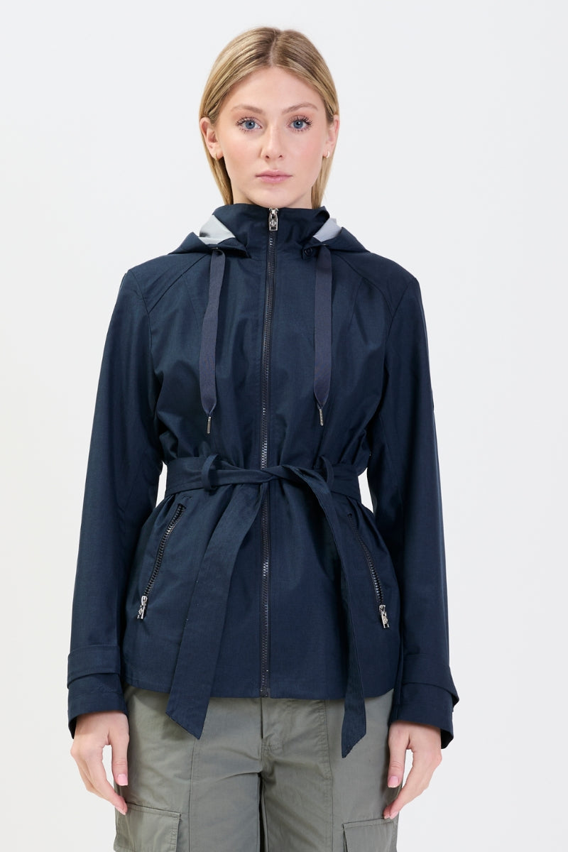 Belted rain coat - Point Zéro