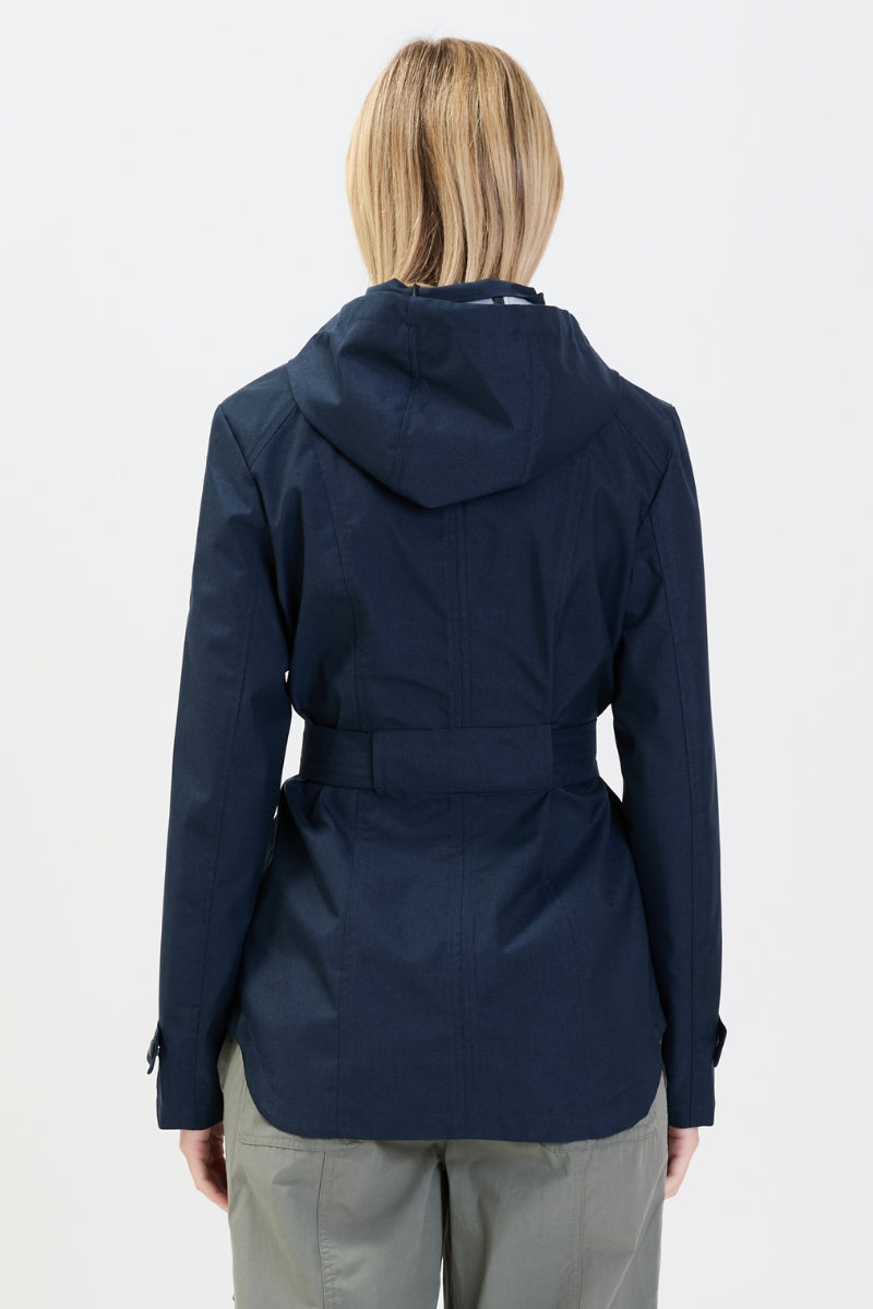 Belted rain coat - Point Zéro