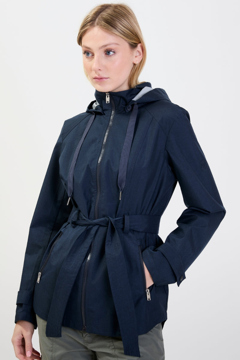 Belted rain coat - Point Zéro