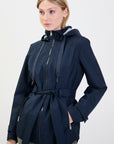 Belted rain coat - Point Zéro