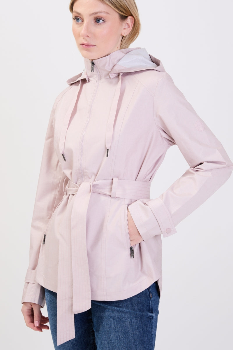 Belted rain coat - Point Zéro