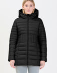 Lightweight 3/4 quilted coat - Point Zéro