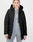 Lightweight 3/4 quilted coat - Point Zéro