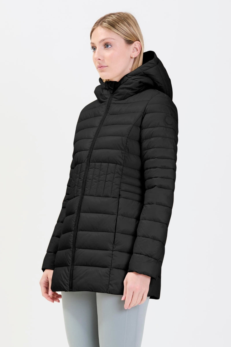 Manteau matelassé léger semi long - Point Zero