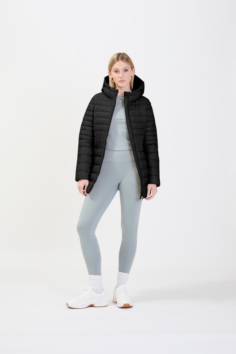 Lightweight 3/4 quilted coat - Point Zéro