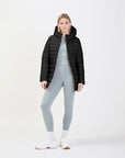 Lightweight 3/4 quilted coat - Point Zéro