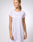 Patterned nightgown - Mandarine & Co.