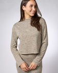 Long sleeves mock neck - Mosaïc