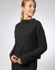 Long sleeves mock neck - Mosaïc