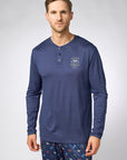 Henley pajama t-shirt - Northcoast