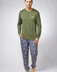 Henley pajama t-shirt - Northcoast