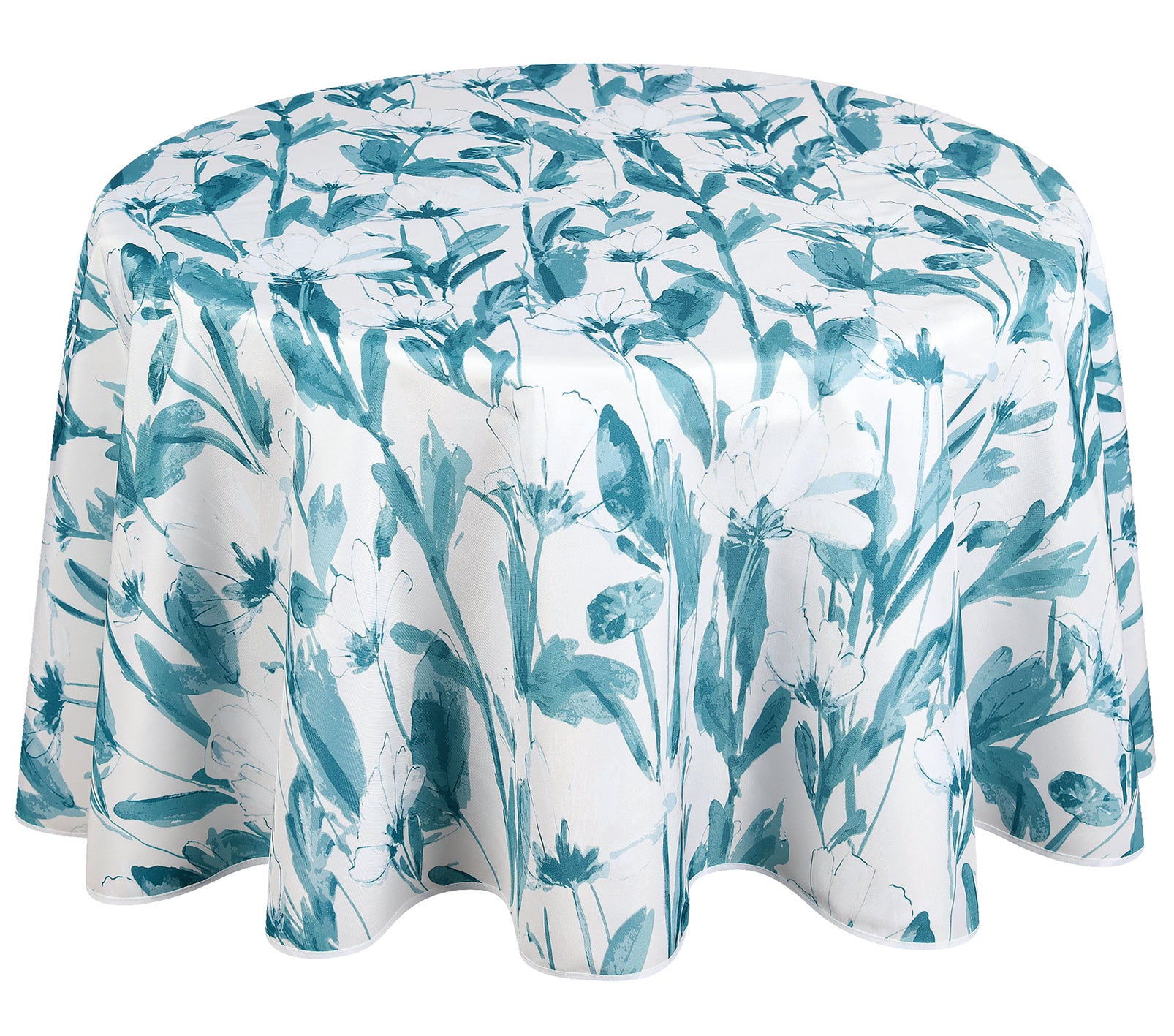 Nappe Natalia - ronde bleu 178cm