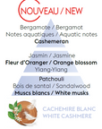 Recharge parfum 1l cachemire blanc