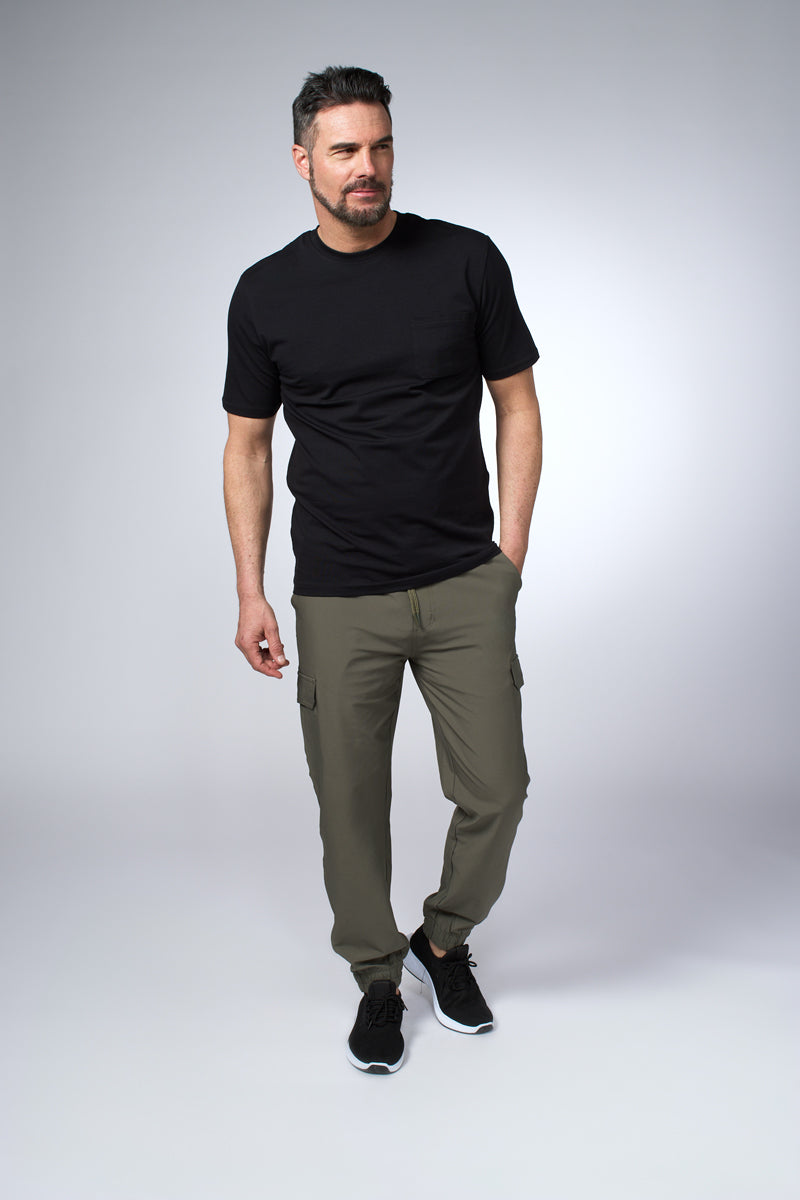 Pantalon cargo extensible