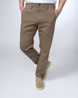 Stretch pants with elastic at the ankle - Projek Raw