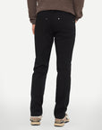 Pantalon extensible à 5 poches noir - LOIS