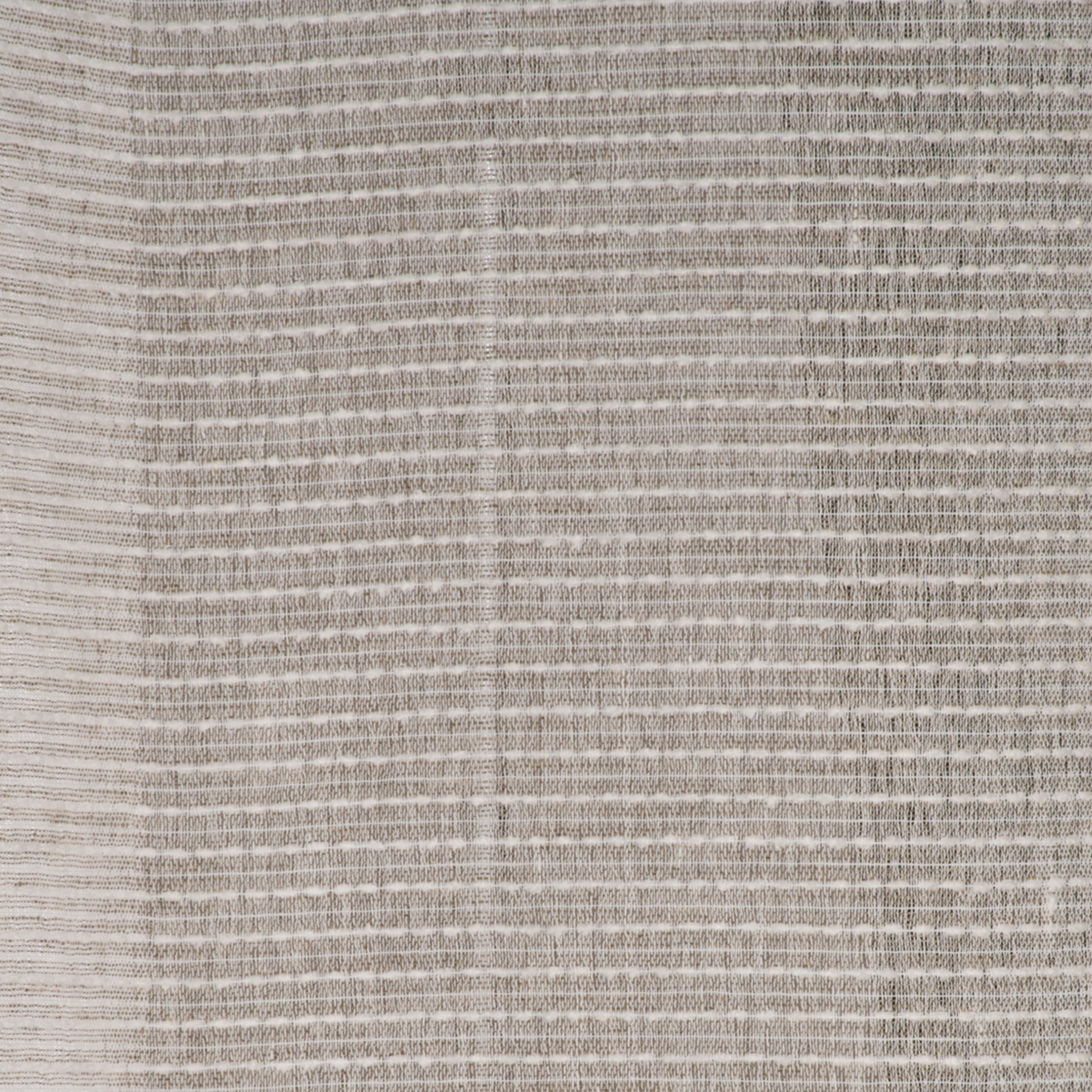 Textured taupe curtain