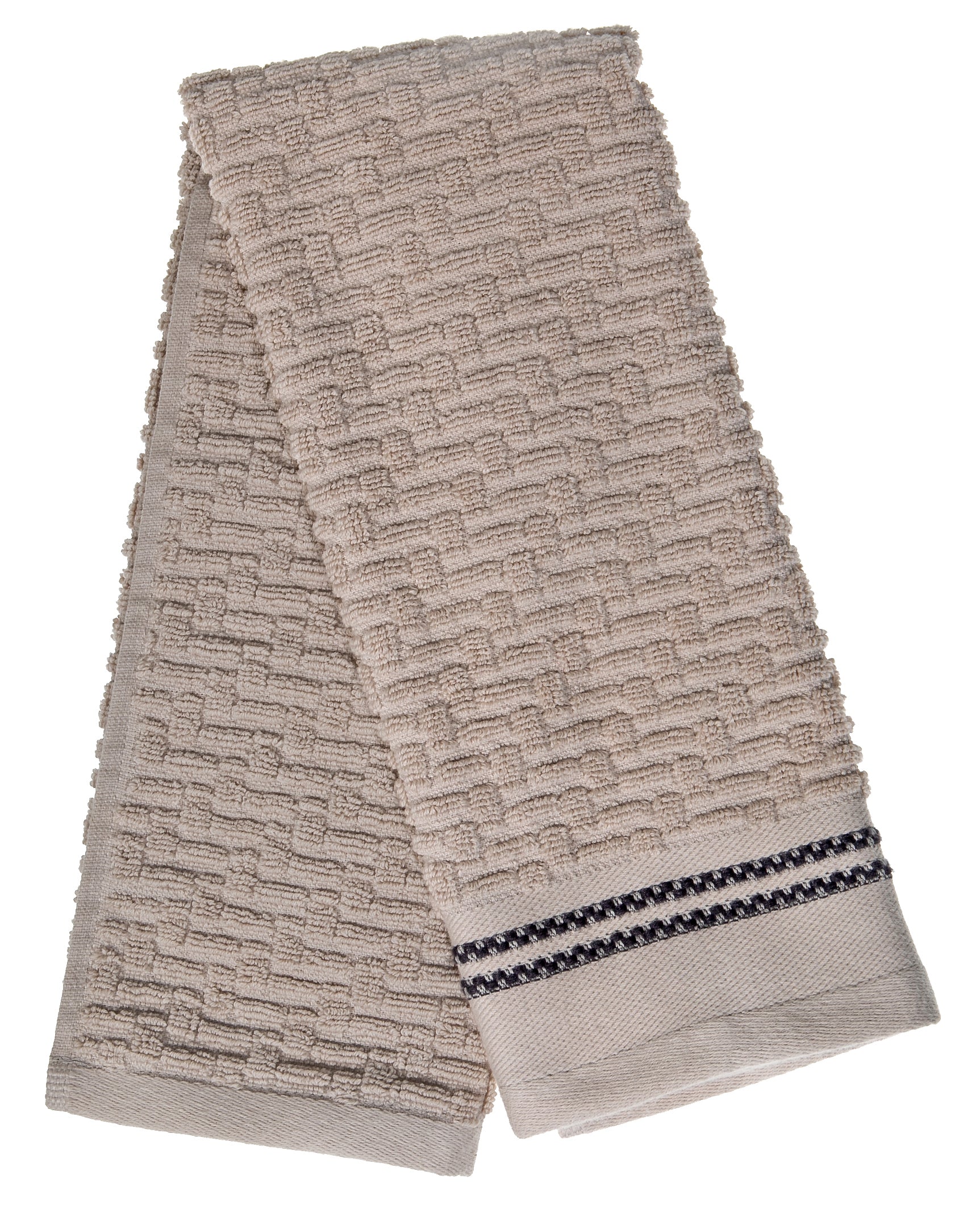 Serviette à main luxury taupe – 40 x 69 cm