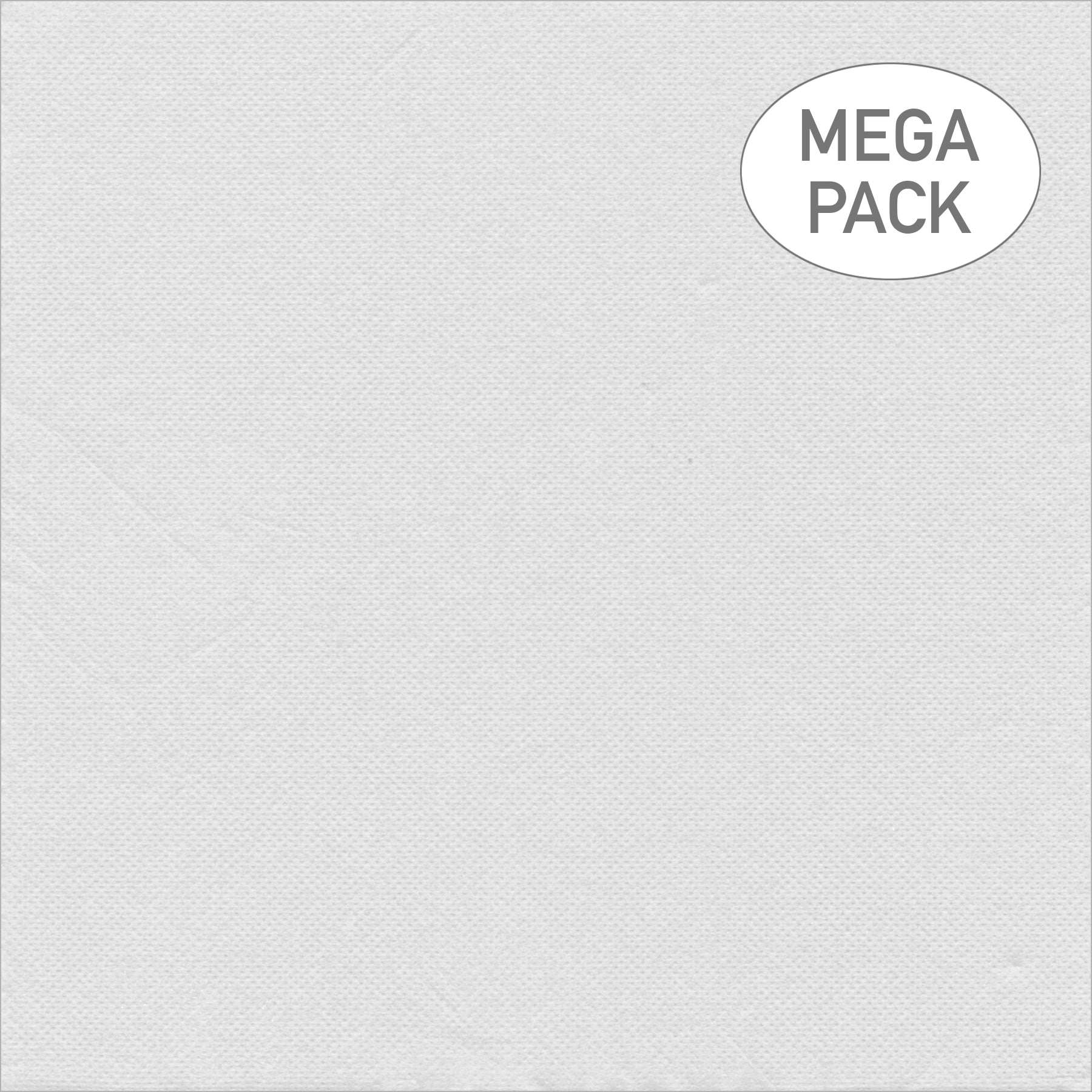 Serviette de table - papier blanche 40/paquet