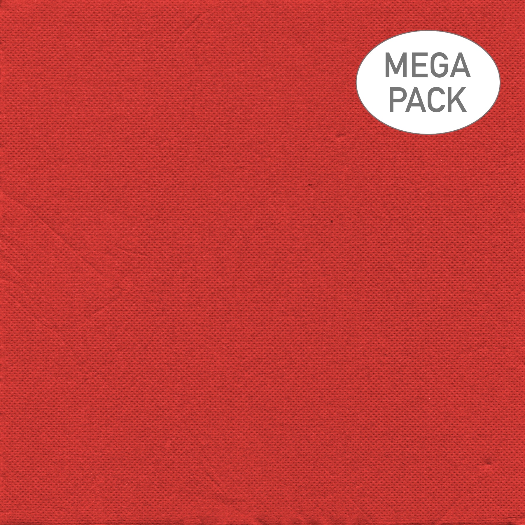 Serviette de table - papier rouge 40/paquet