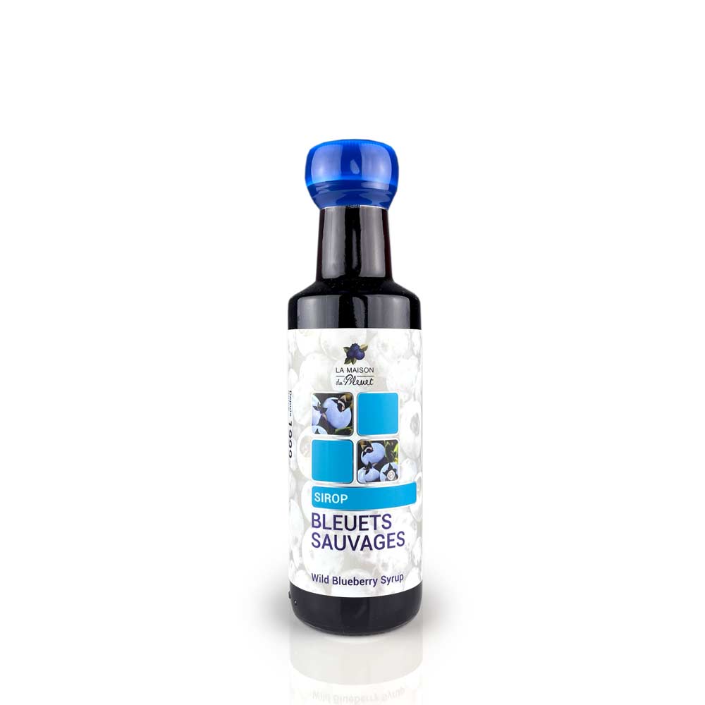 Sirop de bleuets sauvages - La Maison du Bleuet