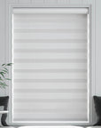 Day and night effect blind - white 102 x 213 cm