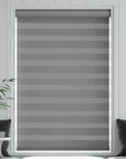 Day and night effect blind - gray 173 x 213 cm