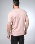 Henley collar t-shirt with pocket - Projek Raw