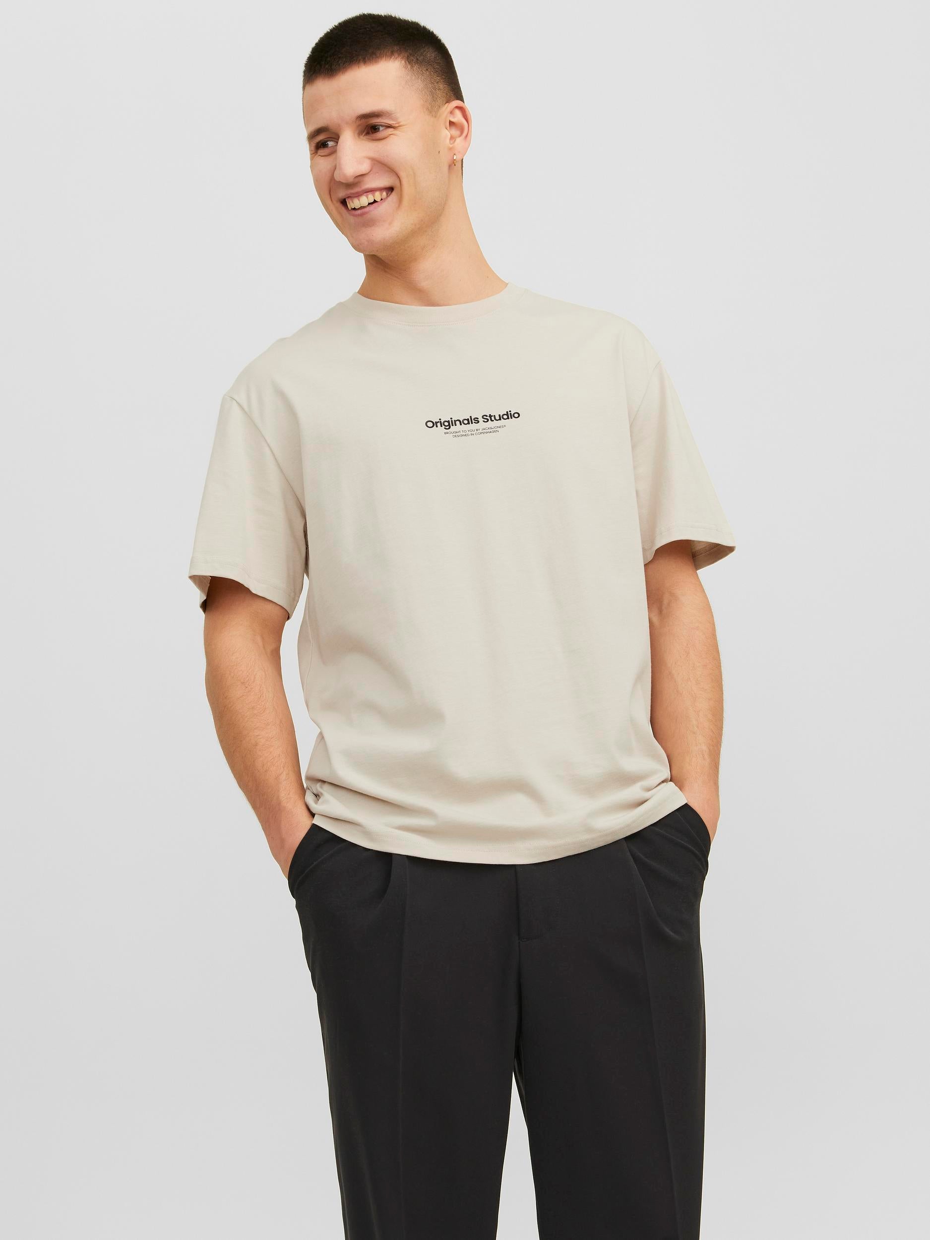 Round neck t-shirt - Jack &amp;amp; Jones