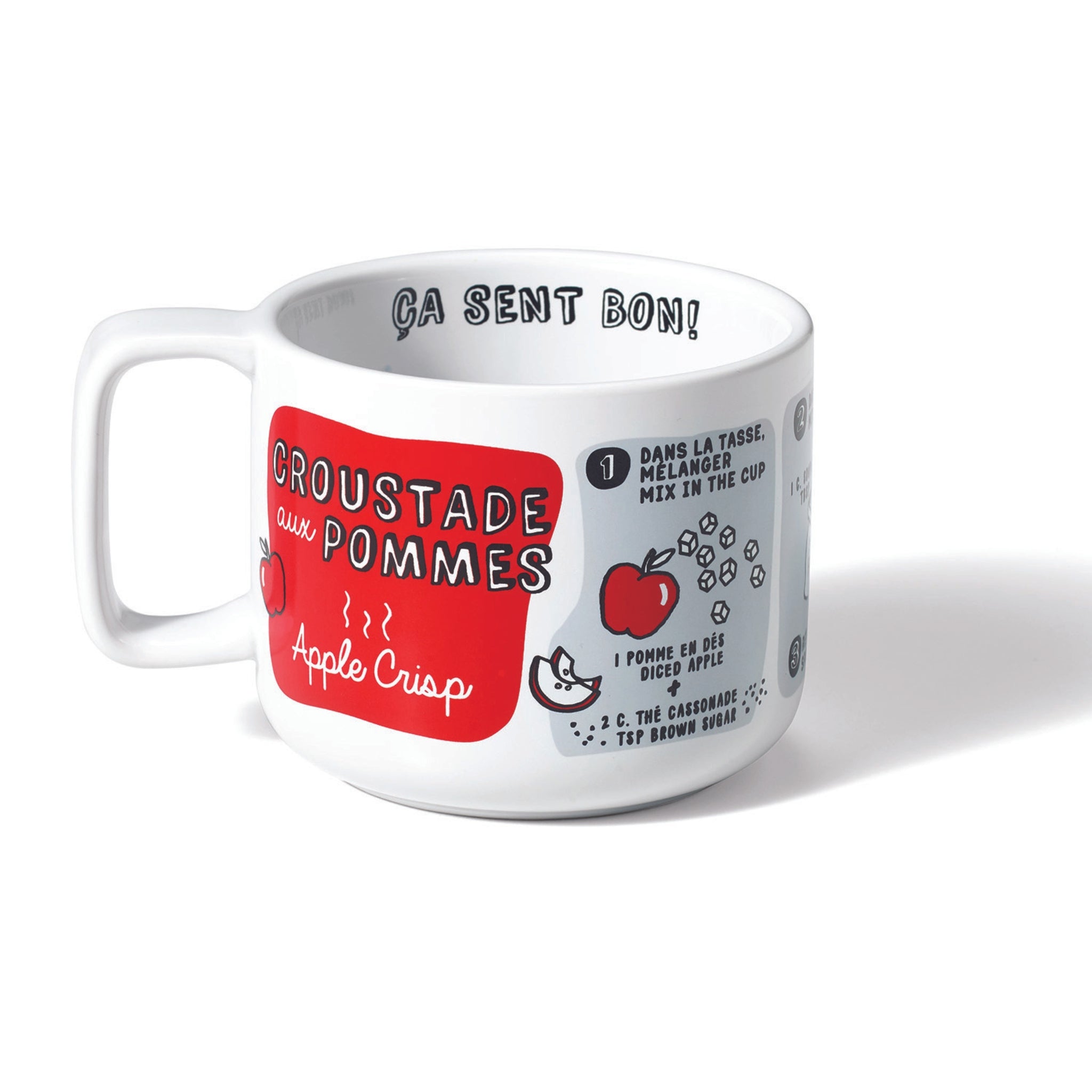 Tasse de 375 ml avec recette de croustade aux pommes - RICARDO