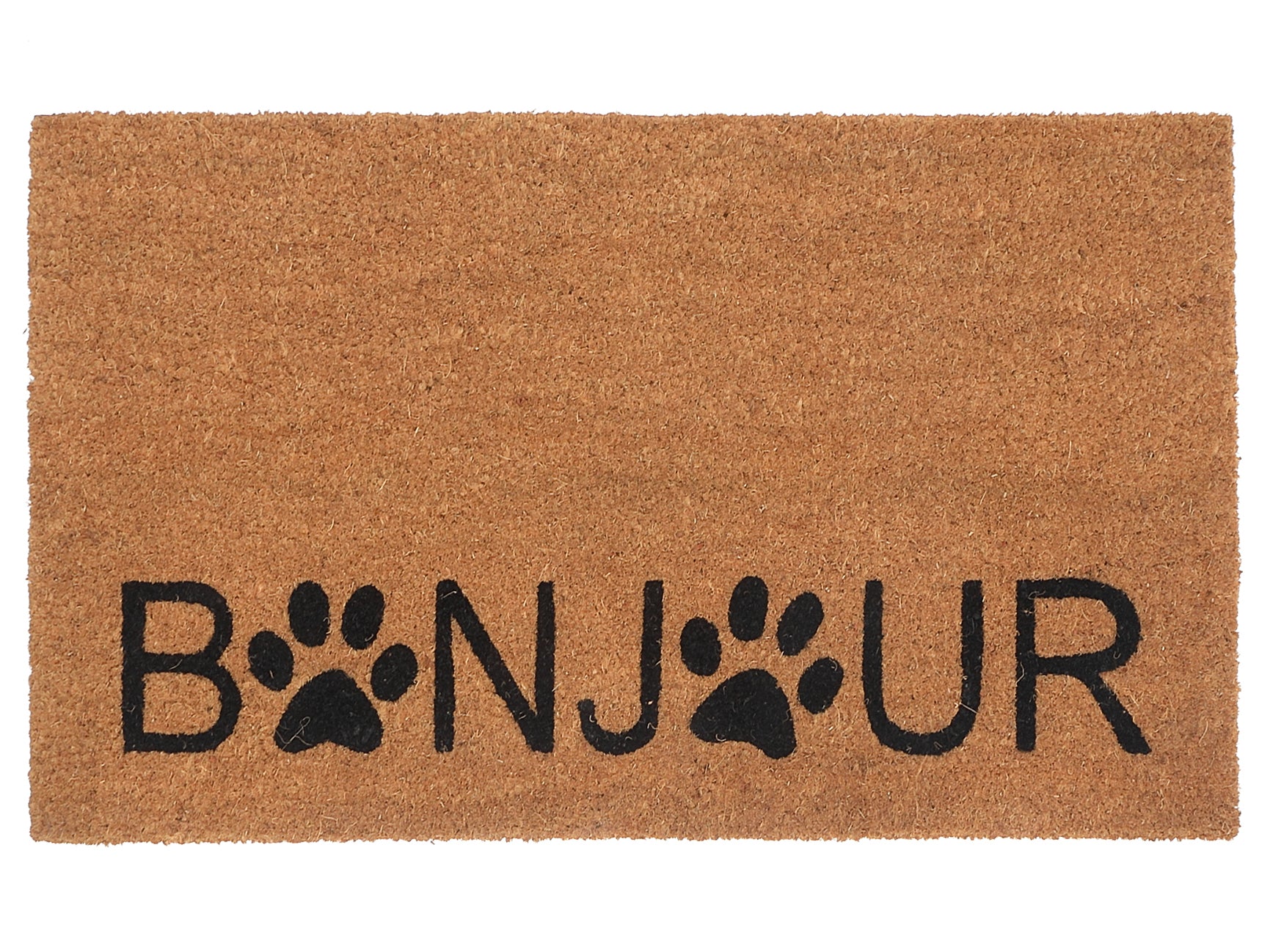 Tapis &quot; Bonjour&quot; 45 x76 cm – Paillasson