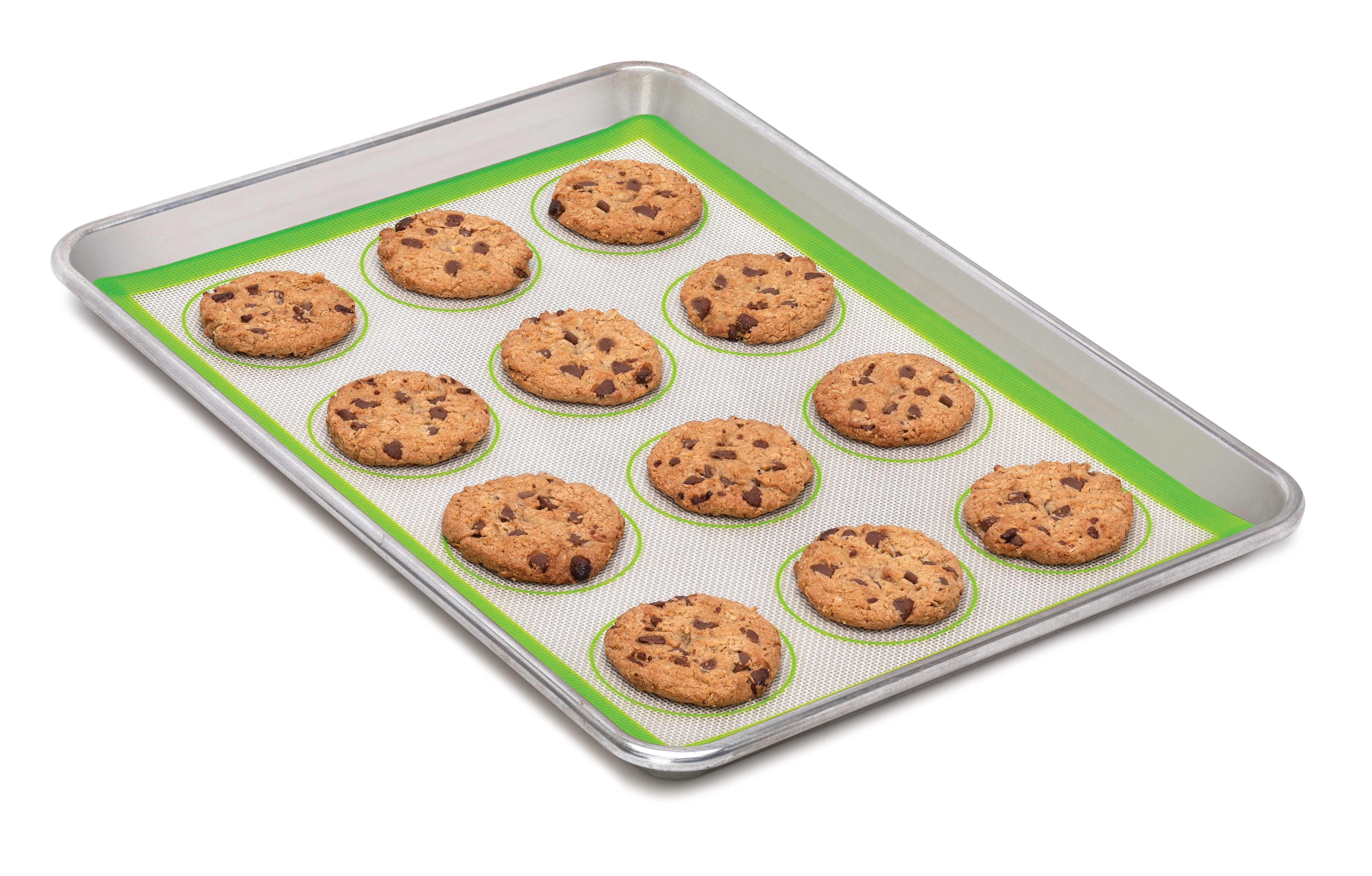 Baking mat - Green silicone