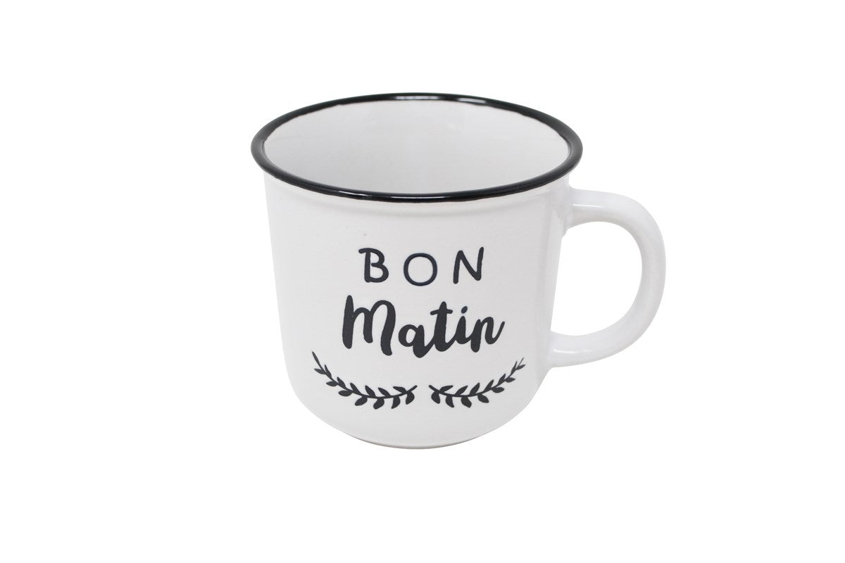 Tasse &quot;bon matin&quot; - Blanc